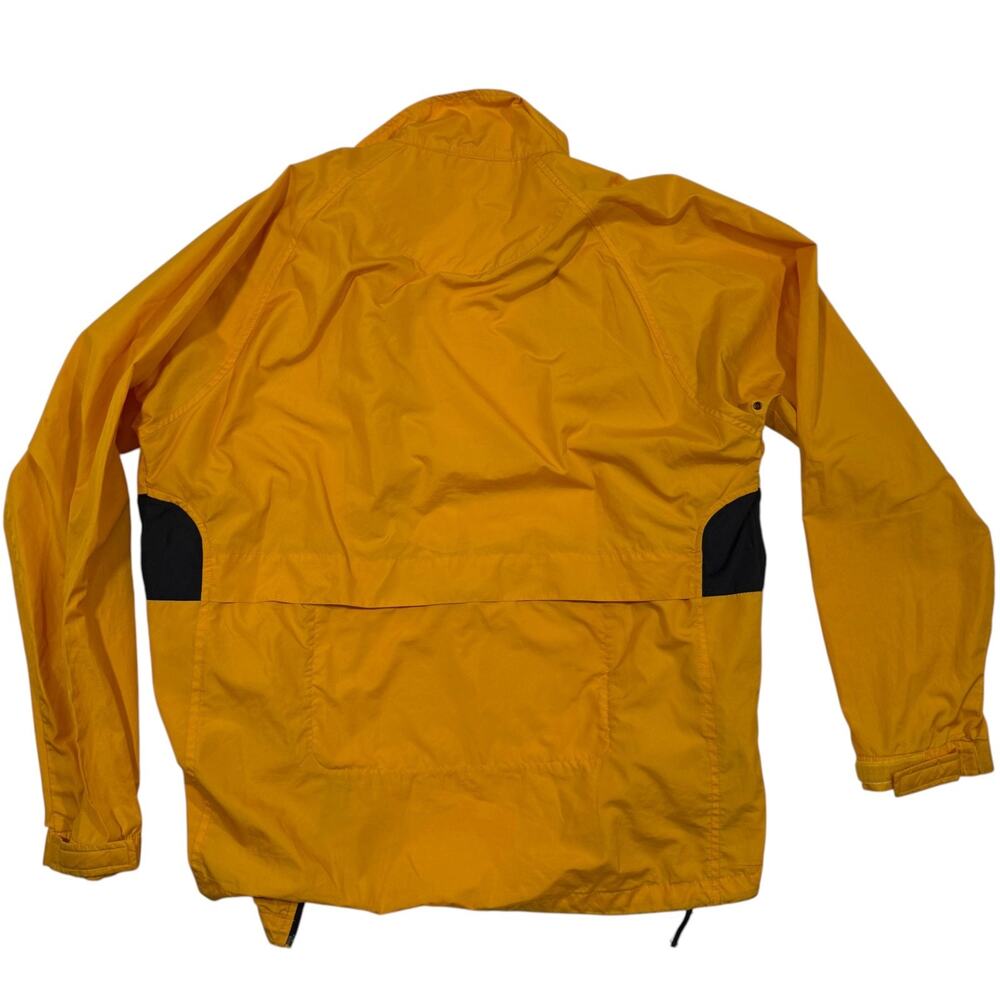 Vintage Nike Yellow Windbreaker Jacket Mens Medium ZipMesh Lined Y2K Outdoor - Picture 6 of 7